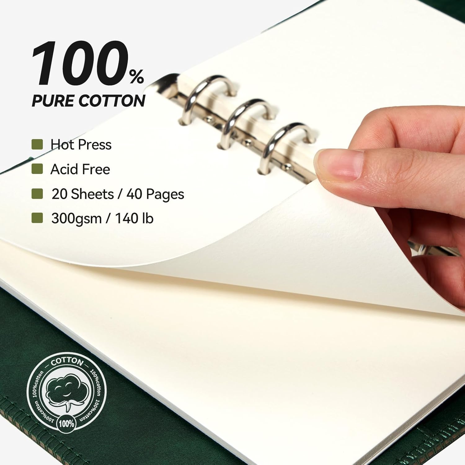 Lightwish Travel Watercolor Journal Set – Cold Press Edition