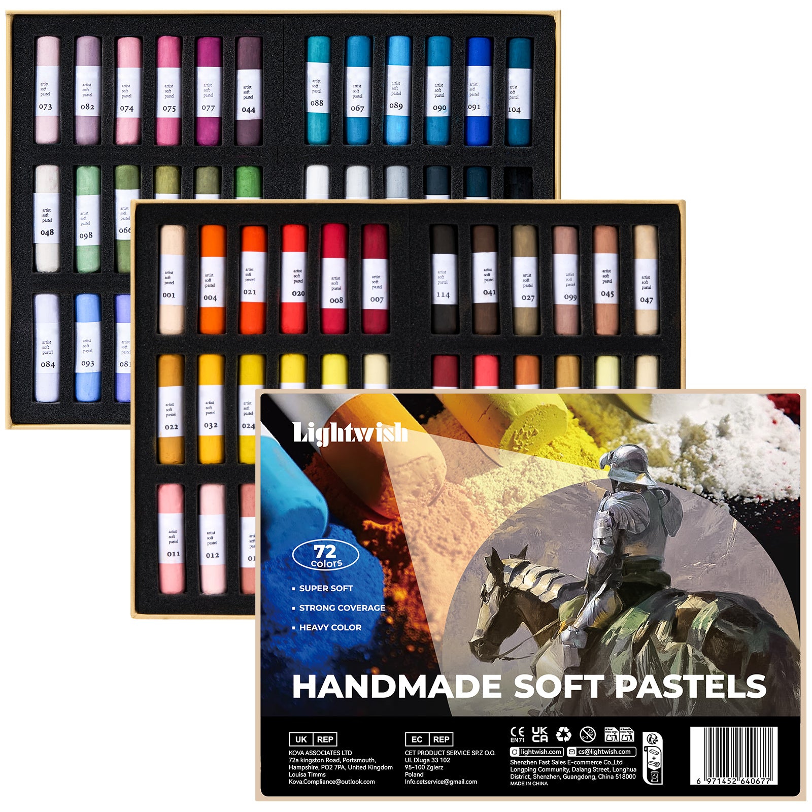 LGHTWISH Soft Pastels Collection (24/36/72/120 Colors)