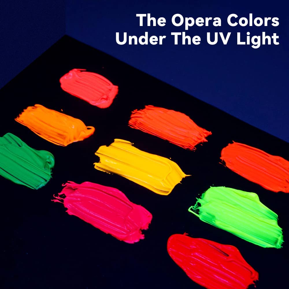 Paul Rubens 12 Neon Colors Oil Paints with High Saturation