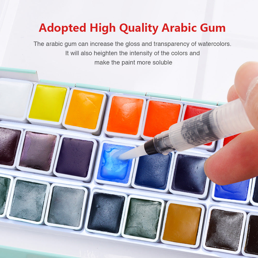 MeiLiang Watercolor Pocket Set – 36 Colors
