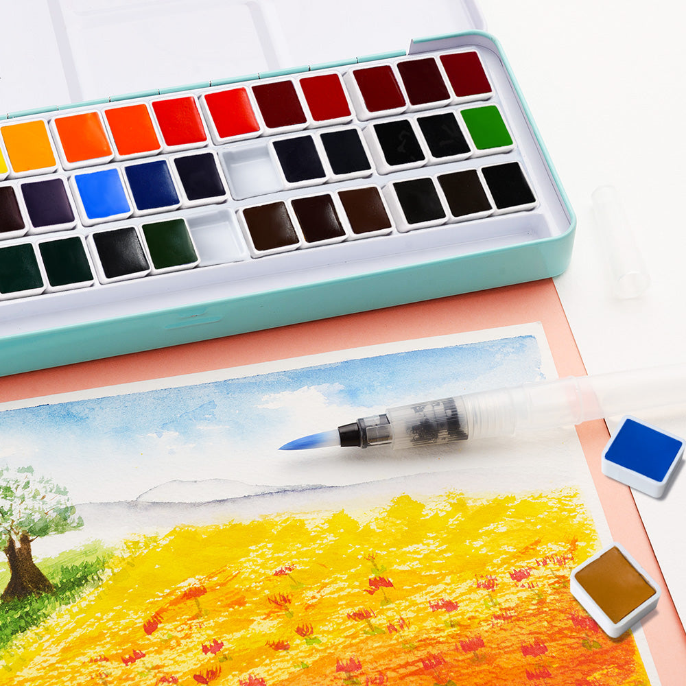 MeiLiang Watercolor Pocket Set – 36 Colors
