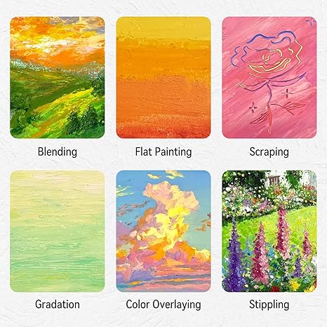 LIGHTWISH Artist Oil Pastels – 100 Color Collection