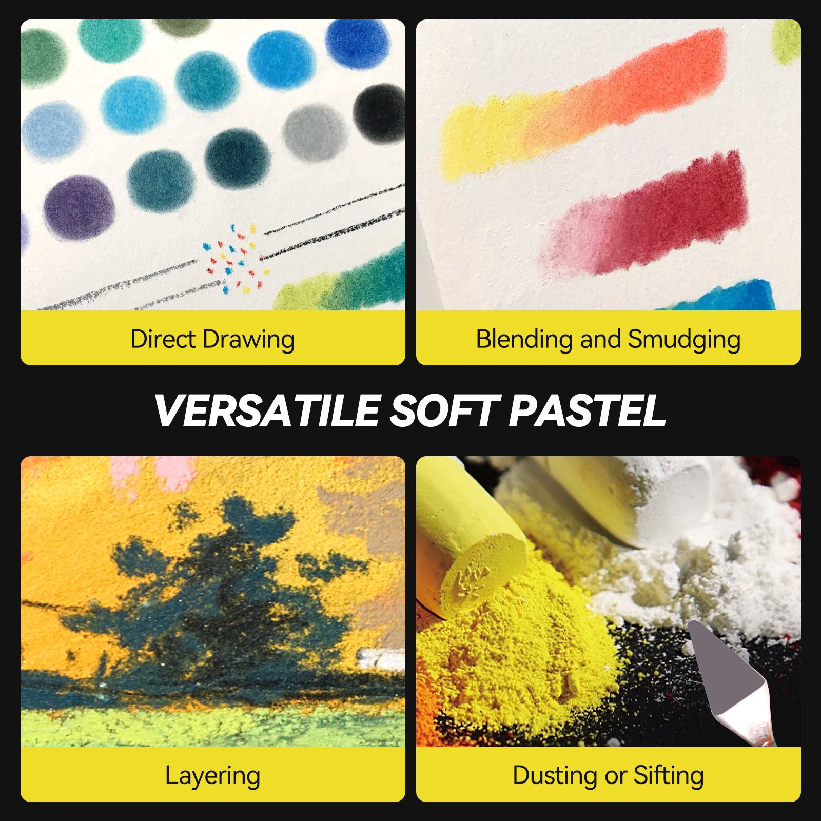 LGHTWISH Soft Pastels  Collection  (24/36/72/120 Colors)