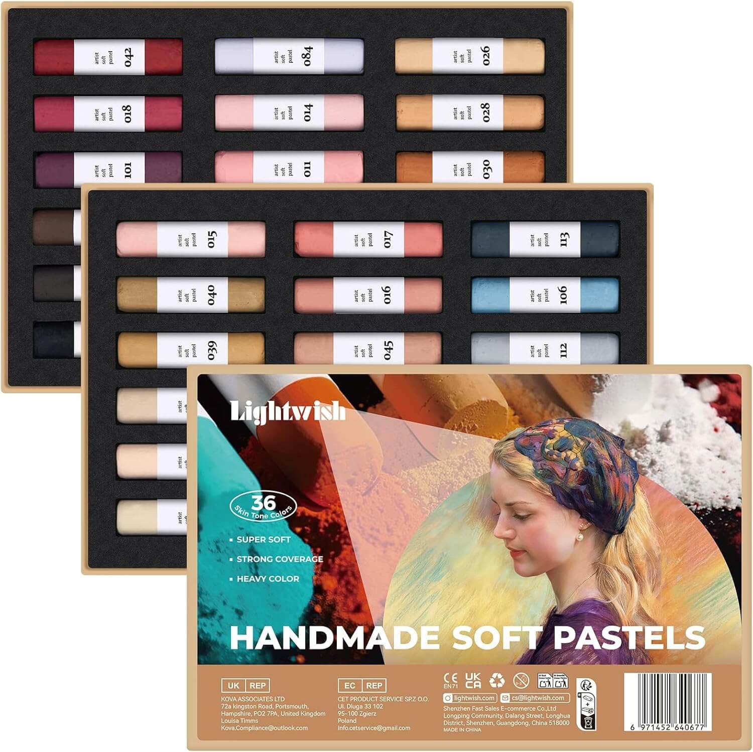 LGHTWISH Soft Pastels  Collection  (24/36/72/120 Colors)