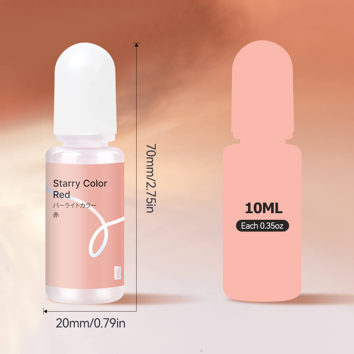 Lightwish Epoxidharzpigment 5 Sternenhimmelfarben, Farbflüssigkeit zum Einfärben von Harz