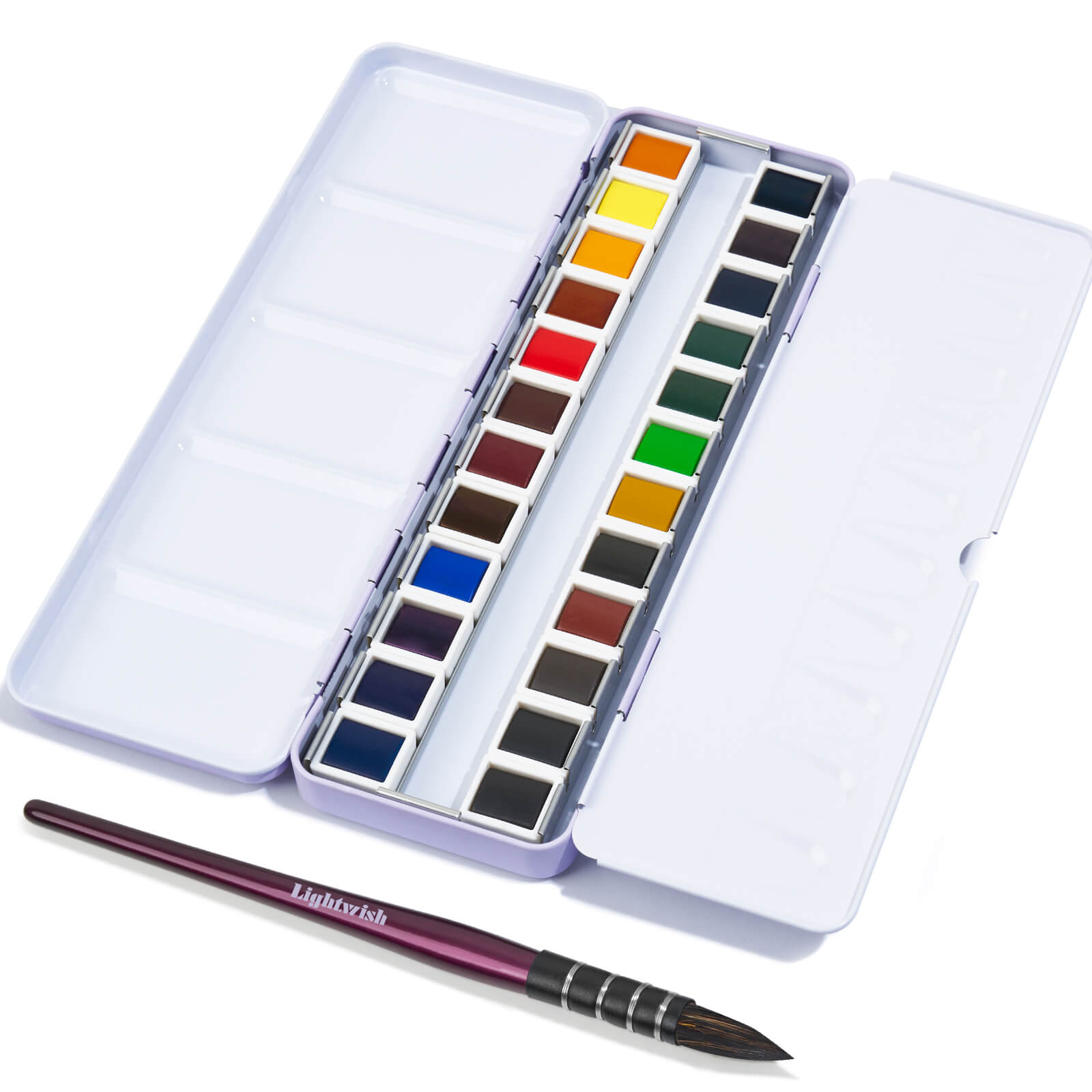 Lightwish Artist Watercolor Set – 24 Colors