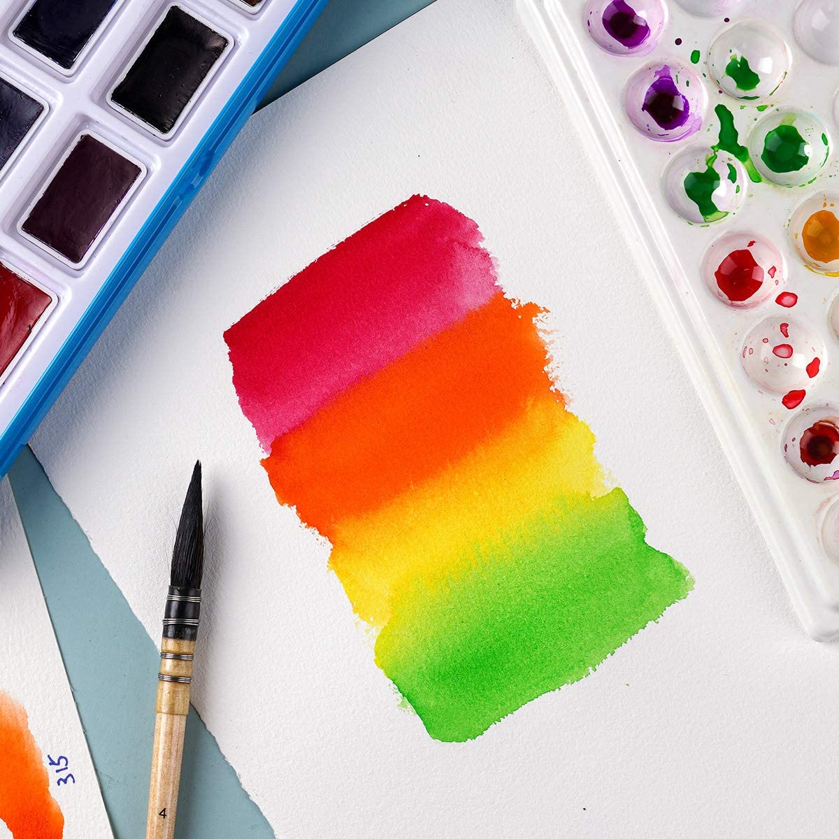 Paul Rubens Aquarellfarben-Set „24 Vivid Colors“ 